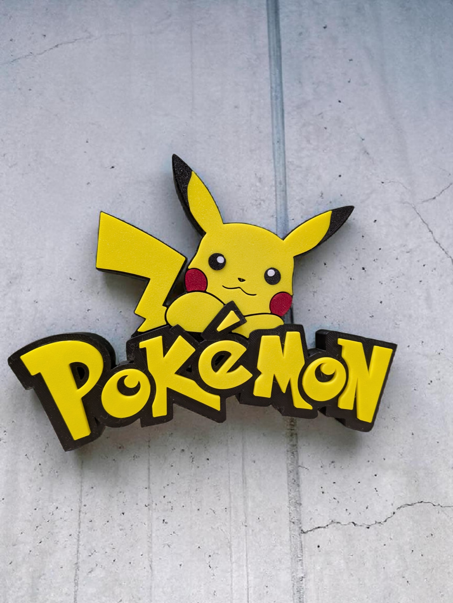 Logo Décoratif Pokémon – Choisis ton Starter (Pikachu) ⚡💧