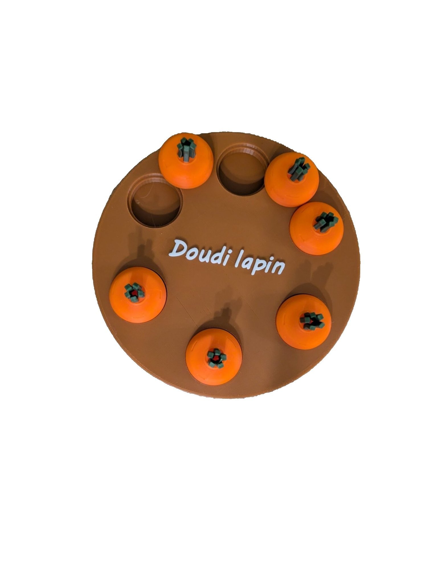 Jeu de Fouille "Potager" Personnalisé pour Lapin