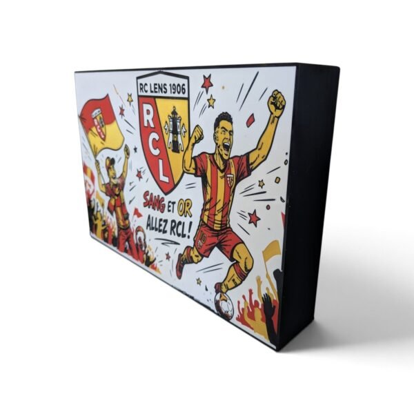 Boîte Lumineuse RC Lens "Sang et Or" - Sur Batterie