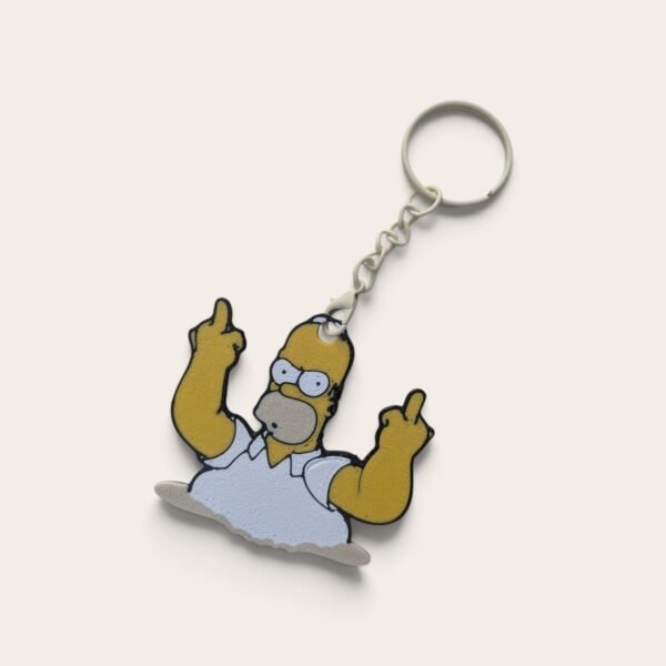 Porte-Clés Homer Simpson "Humeur du Jour"